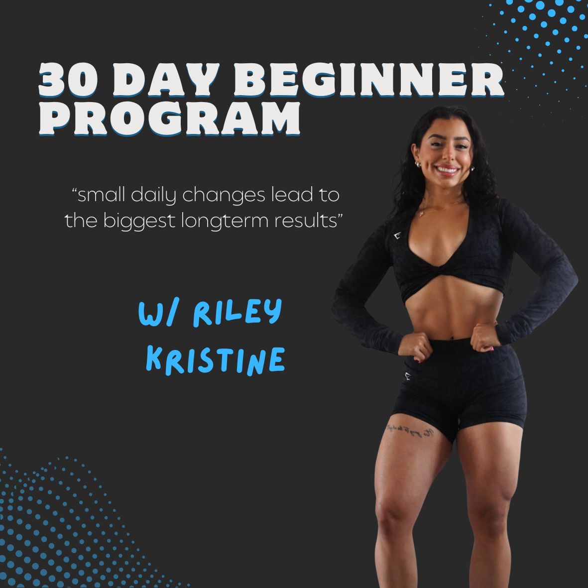 1 MONTH BEGINNER PROGRAM